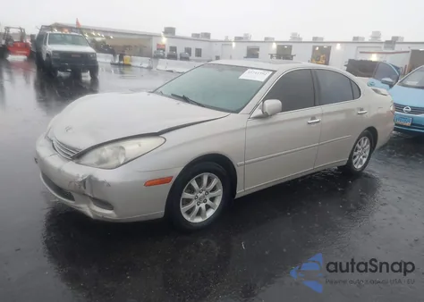 2004 Lexus Es 330 z USA, uszkodzony, nr VIN JTHBA30G340004844